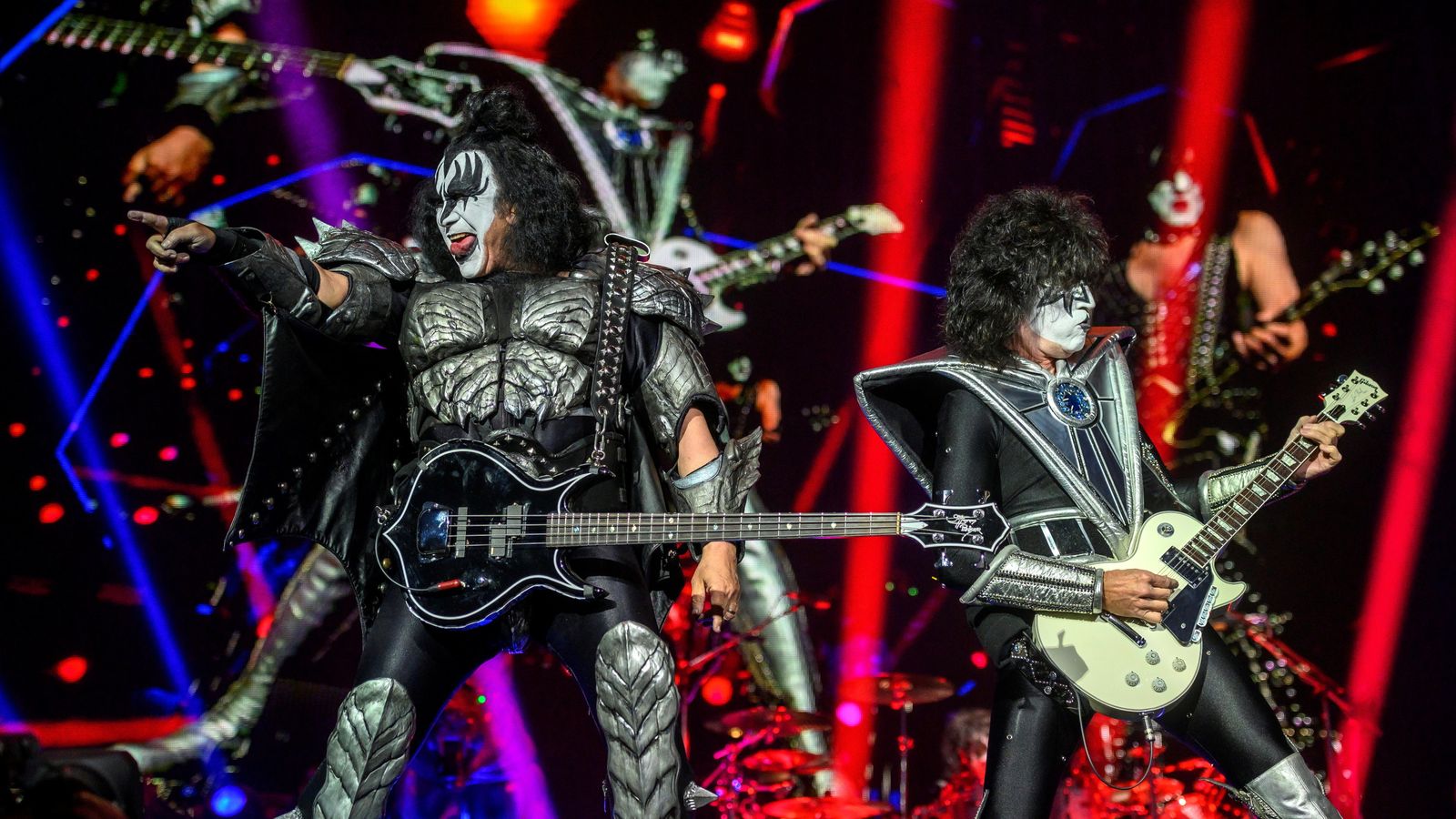 Kiss promote music catalogue and face paint designs to ABBA hologram ...