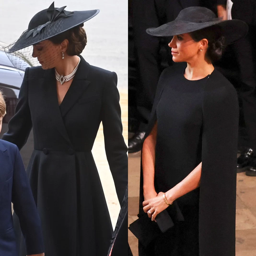 How Kate Middleton, Meaghan Markle's Outfits Honored Queen Elizabeth ...