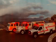 Two firefighters killed in warehouse blaze as Poland mourns tragic loss